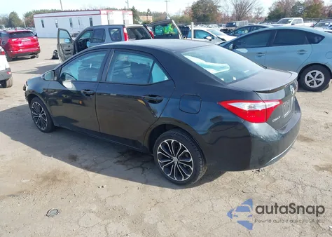2016 Toyota Corolla S Plus from USA, damaged, VIN 2T1BURHE6GC733722